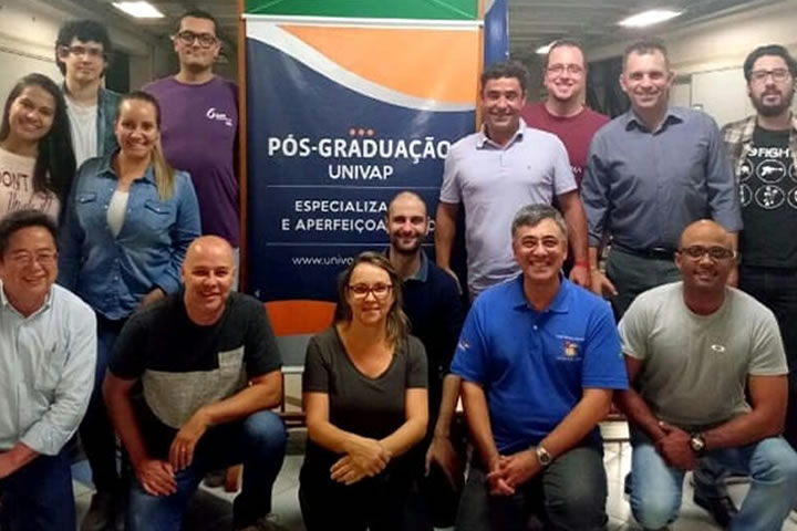 Turma 2017 / 2018 UNIVAP SJC - Pós Graduação Engenharia de Segurança do Trabalho 